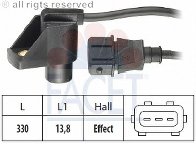 Датчик, положение распределительного вала FACET купить