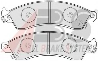 Комплект тормозных колодок, дисковый тормоз A.B.S. купить