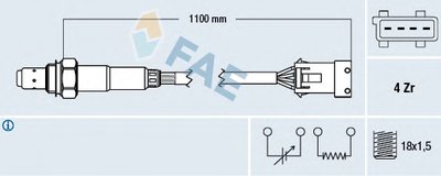 Лямда-зонд FAE купить