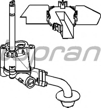 Масляный насос TOPRAN купить