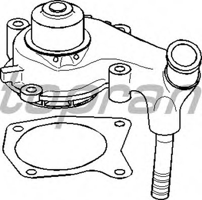 Водяной насос TOPRAN купить