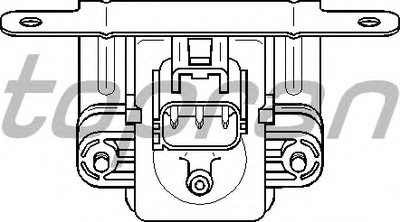 Датчик, давление во впускном газопроводе TOPRAN купить
