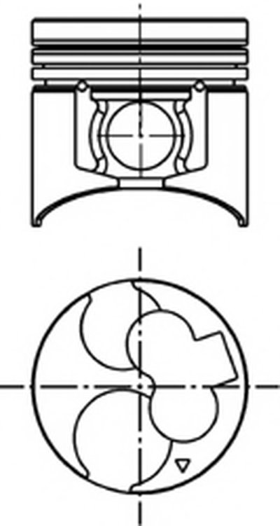 Поршень KOLBENSCHMIDT купить