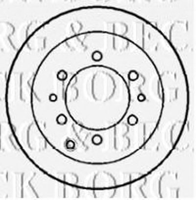 Тормозной диск BORG & BECK купить