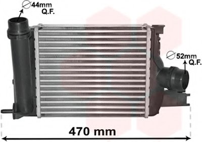 Радиатор интеркулера Renault Clio/Dacia Logan/Dokker 1.5dCi 12-