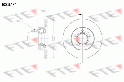 Тормозной диск FTE купить