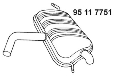 Глушитель выхлопных газов конечный EBERSPÄCHER купить