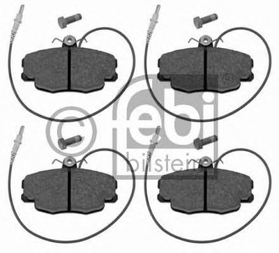 Комплект тормозных колодок, дисковый тормоз FEBI BILSTEIN купить