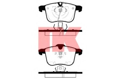 Комплект тормозных колодок, дисковый тормоз NK купить