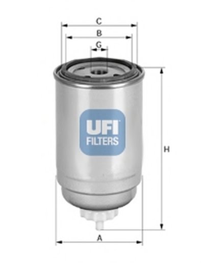 Топливный фильтр UFI купить