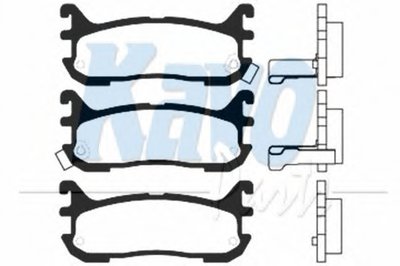 Комплект тормозных колодок, дисковый тормоз MK KASHIYAMA KAVO PARTS купить