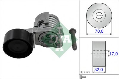 Натяжитель ремня генератора BMW 5 (F10) 09-13, N52/N53