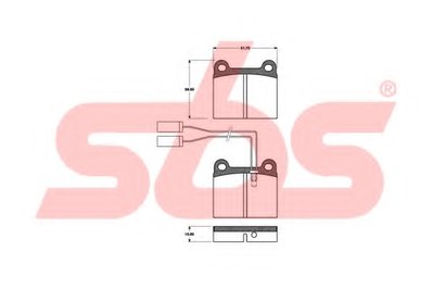 Комплект тормозных колодок, дисковый тормоз sbs купить