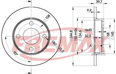 Тормозной диск Premium Carbon + FREMAX купить