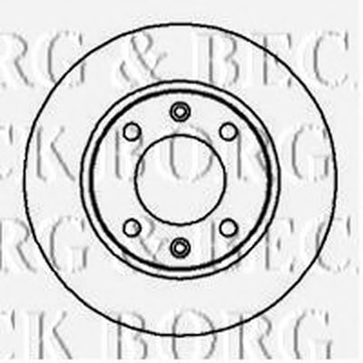 Тормозной диск BORG & BECK купить