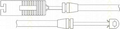Сигнализатор, износ тормозных колодок TRISCAN купить