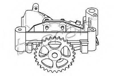 Масляный насос TOPRAN купить