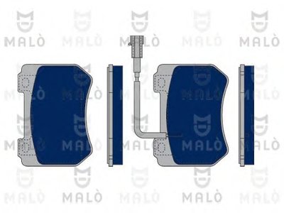 Комплект тормозных колодок, дисковый тормоз MALÒ купить