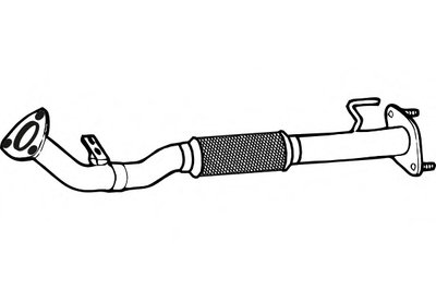 Труба выхлопного газа FENNO купить