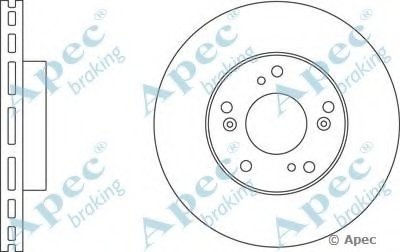 Тормозной диск APEC braking купить