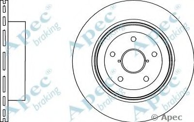 Тормозной диск APEC braking купить