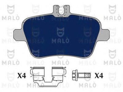 Комплект тормозных колодок, дисковый тормоз MALÒ купить