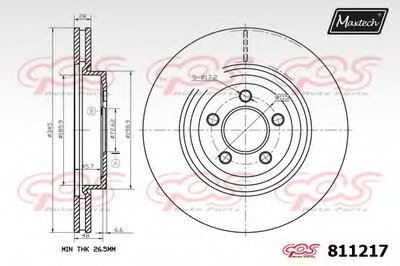 Тормозной диск R+ (Regular Plus) MAXTECH купить