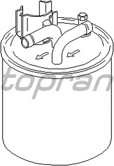 Топливный фильтр TOPRAN купить