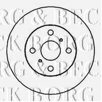 Тормозной диск BORG & BECK купить