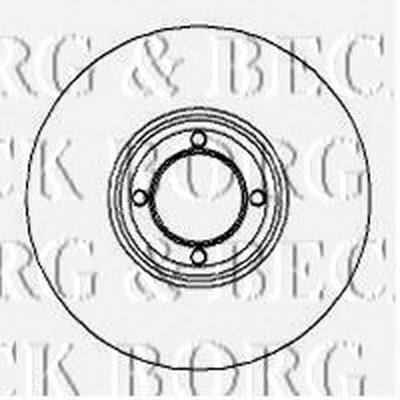 Тормозной диск BORG & BECK купить