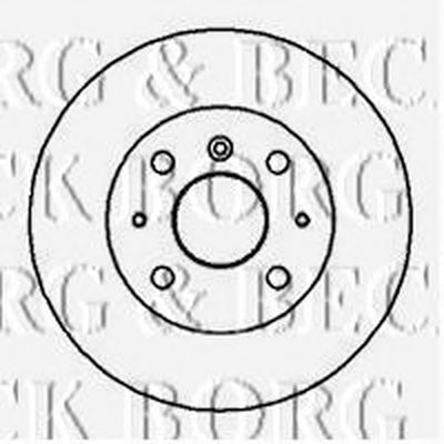 Тормозной диск BORG & BECK купить
