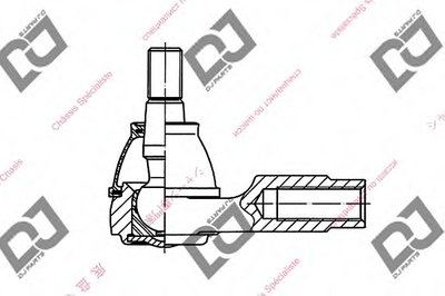 Наконечник поперечной рулевой тяги DJ PARTS купить