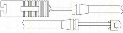 Сигнализатор, износ тормозных колодок TRISCAN купить
