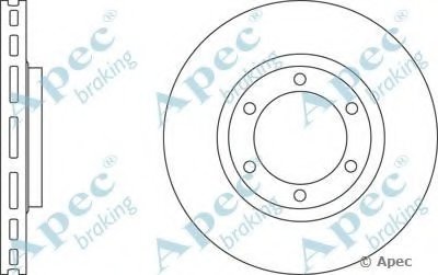 Тормозной диск APEC braking купить