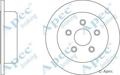 Тормозной диск APEC braking купить