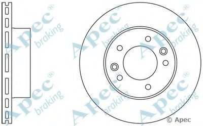 Тормозной диск APEC braking купить