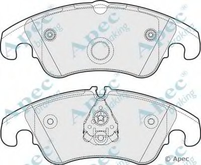 Комплект тормозных колодок, дисковый тормоз APEC braking купить