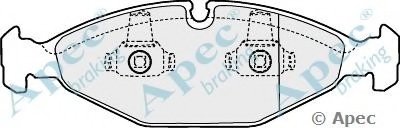 Комплект тормозных колодок, дисковый тормоз APEC braking купить