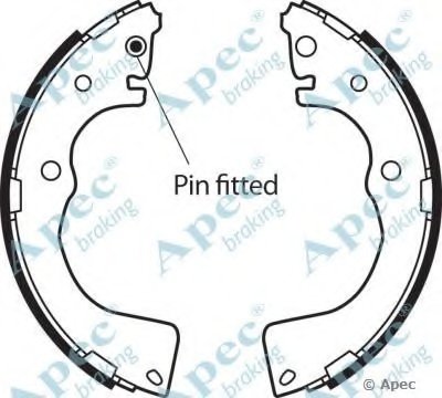 Тормозные колодки APEC braking купить