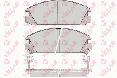 Комплект тормозных колодок, дисковый тормоз VILLAR купить