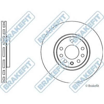 Тормозной диск Brake Fit APEC braking купить