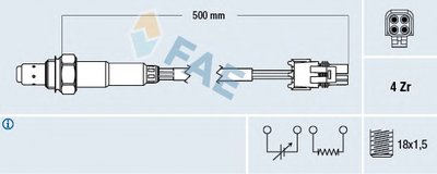 Лямда-зонд FAE купить