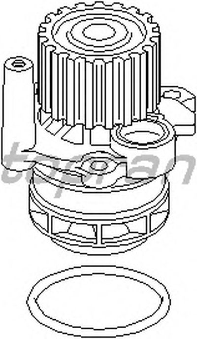 Водяной насос TOPRAN купить
