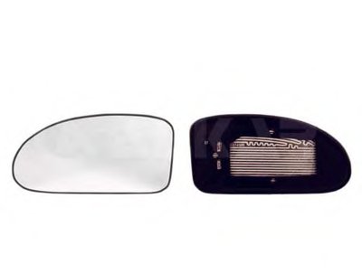 Стекло зеркала (с подогревом) Ford Focus 98-07 (L)