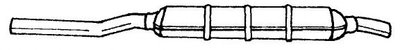 Средний глушитель выхлопных газов SIGAM купить