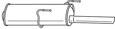 Глушитель выхлопных газов конечный SIGAM купить