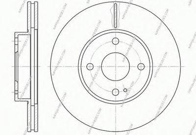 Тормозной диск NPS купить
