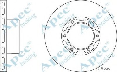 Тормозной диск APEC braking купить