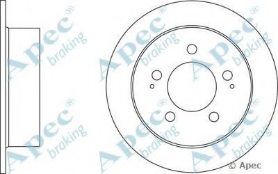 Тормозной диск APEC braking купить