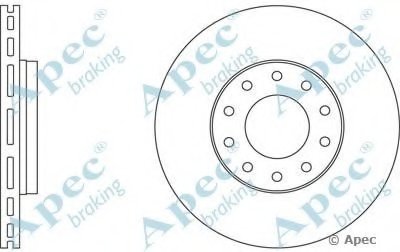 Тормозной диск APEC braking купить